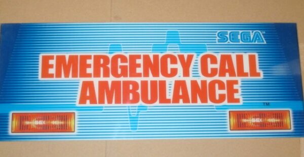 Sega Emergency Call Ambulance Marquee sign.