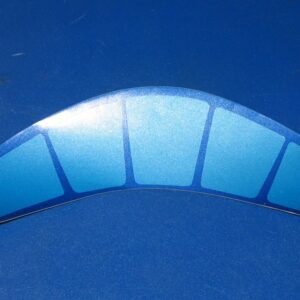 A blue After Burner Jet Nozzle - Left Side sticker on a blue surface.