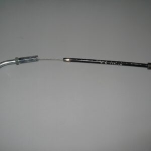 A metal rod with a Brake Wire for Hang On mini attached to it.