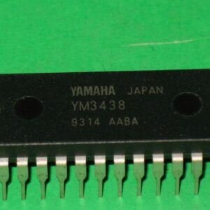Yamaha 313-5126 microcontroller on a green background.