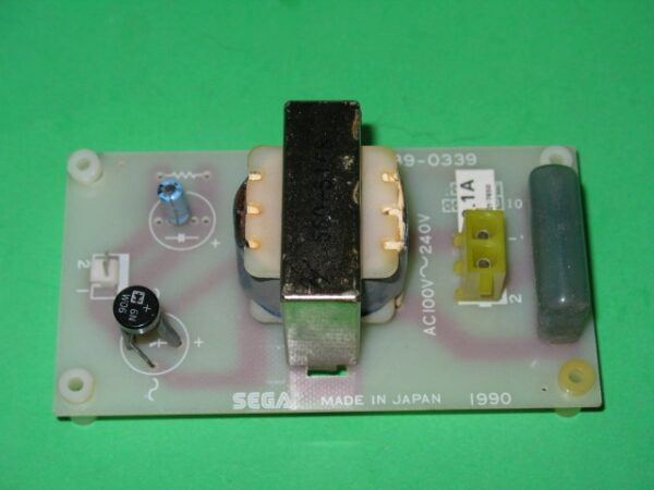 A 839-0339 Rectifier Board with a small electronic device on it.