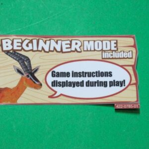 A SGA 422-0785-01 that says beginner mode displayed during play.