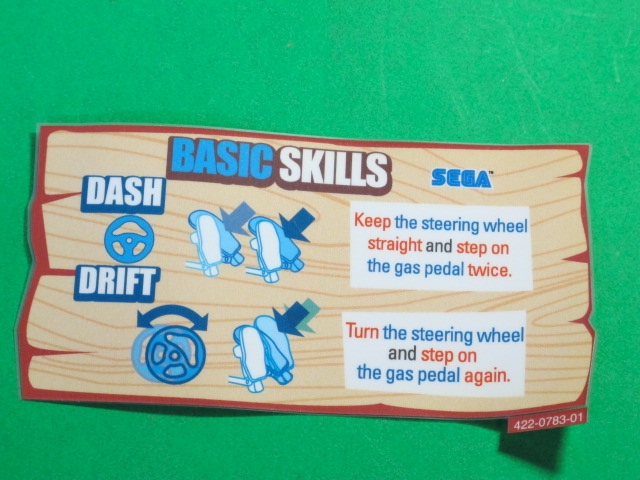 A SGA 422-0783-01 with the words basic skills on it.