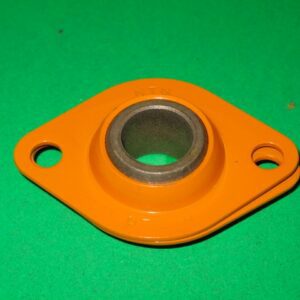 An orange 100-5033 bearing on a green surface.