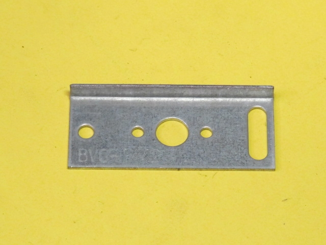 A VR Bracket with holes on a yellow background.