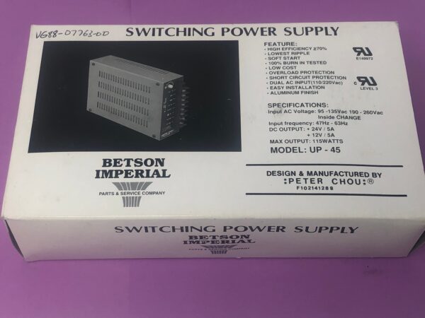 A box of a 24V power supply, TC series.