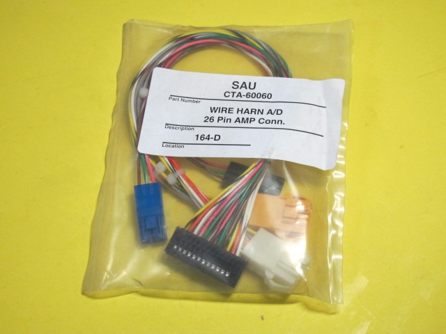 The Wire Harness, AMP connector for a car is in a package.