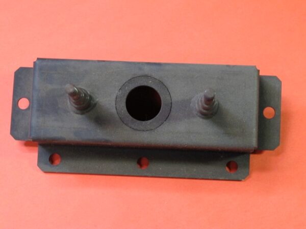 An Actuate Pully Base plate with two holes on it.