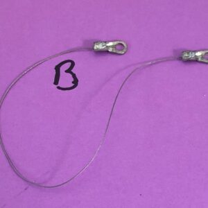 A Wire B with the letter b attached to it.