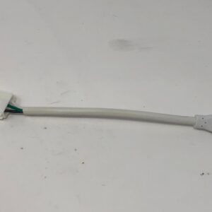 A white wire with a Plug Assembly, HMM attached to it.