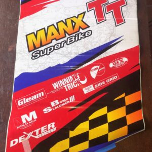 Decal, Cabinet Side, RIGHT, Manx TT Projection TV.