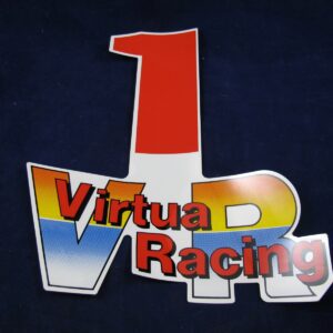 Virtua Racing Marquee Decal for upright cabinets.