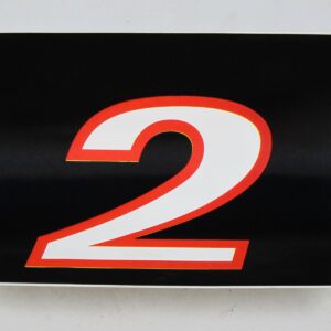 A "Sticker, Car #2" on a white background.