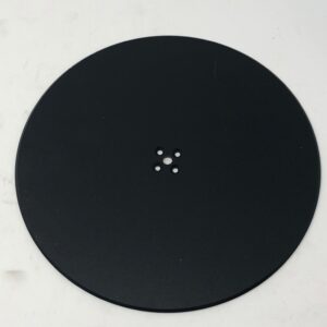 A Turntable Plastic on a white surface.