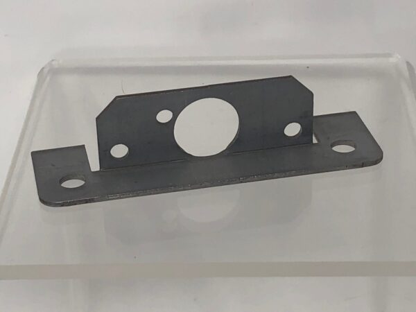 A Bracket Support for 601-0384 with a hole in it.