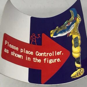A sign that says please place Decal, Gun Placement, MOK as shown in the figure.