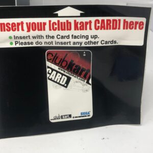 A club kart decal with a sticker that says insert club kart decal here.