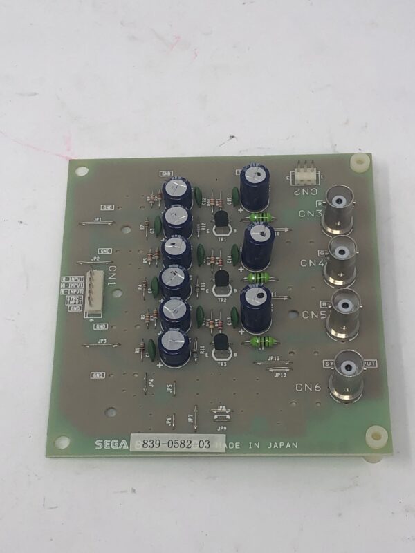 A VPM Buffer Board with many small round objects.