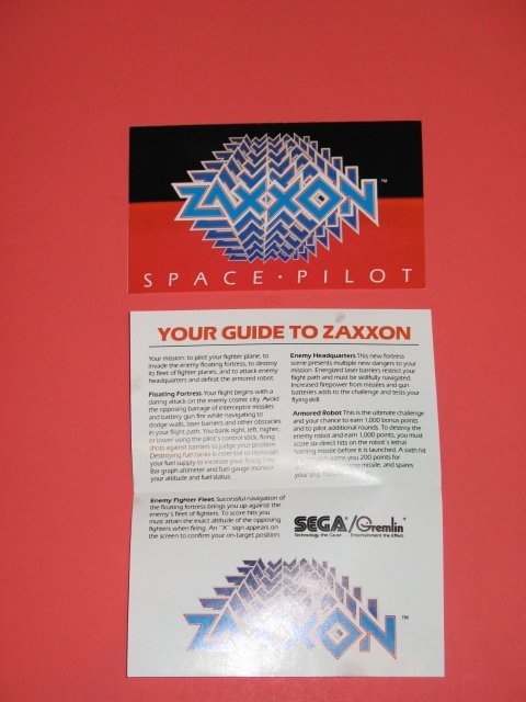 Zaxxon space pilot, your guide to Zaxxon.