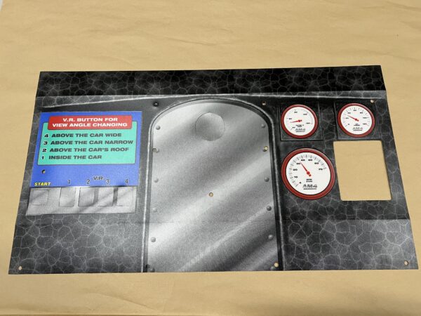 Upright Control Panel overlay - Daytona